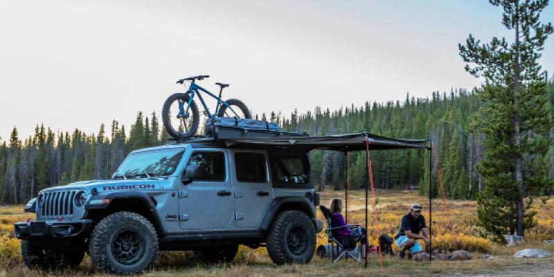 Rhino Rack s new Jeep JL Wrangler roof rack with attitude